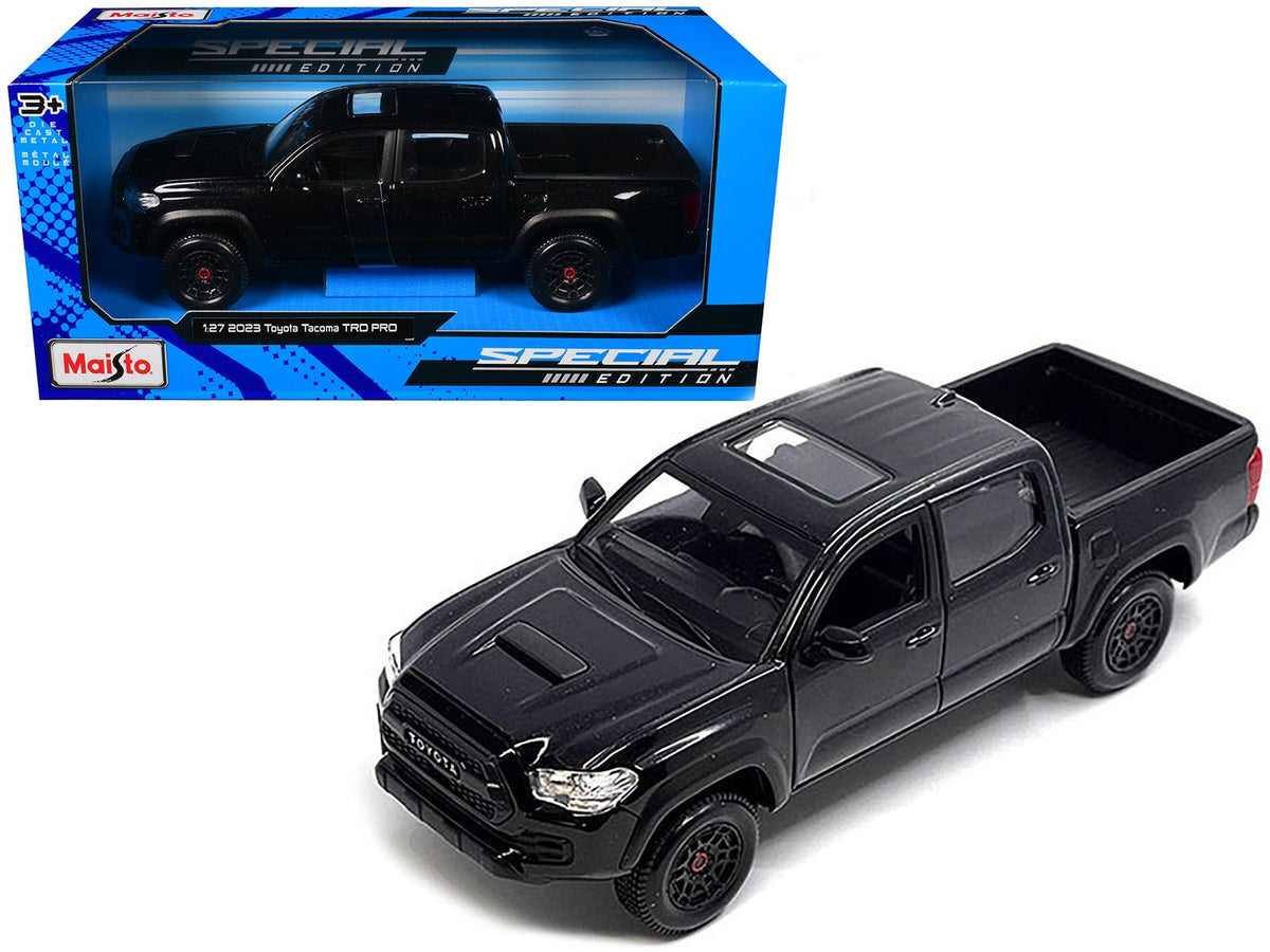 Rapid Vehicles 2023 Toyota Tacoma TRD PRO Pickup Truck Black Metallic with Sunroof "Special...