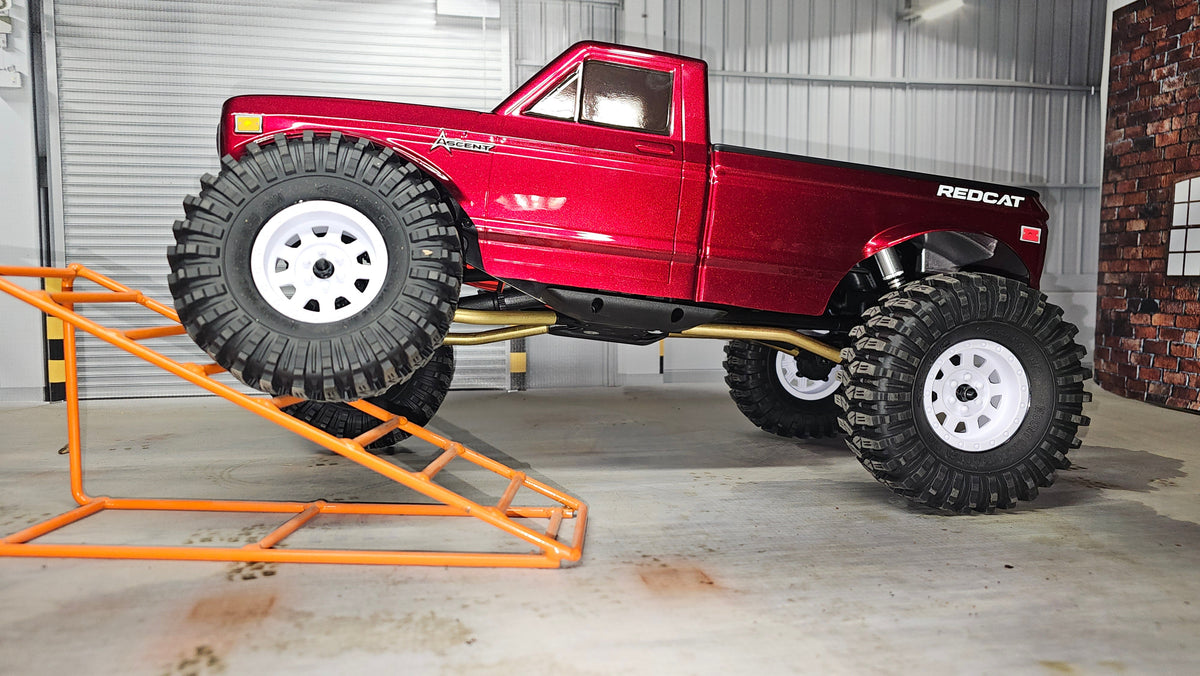 Redcat Ascent D-Links  12.3" (313mm)  stock wheelbase High Clearance Rear  - Delrin/Chubby Combo