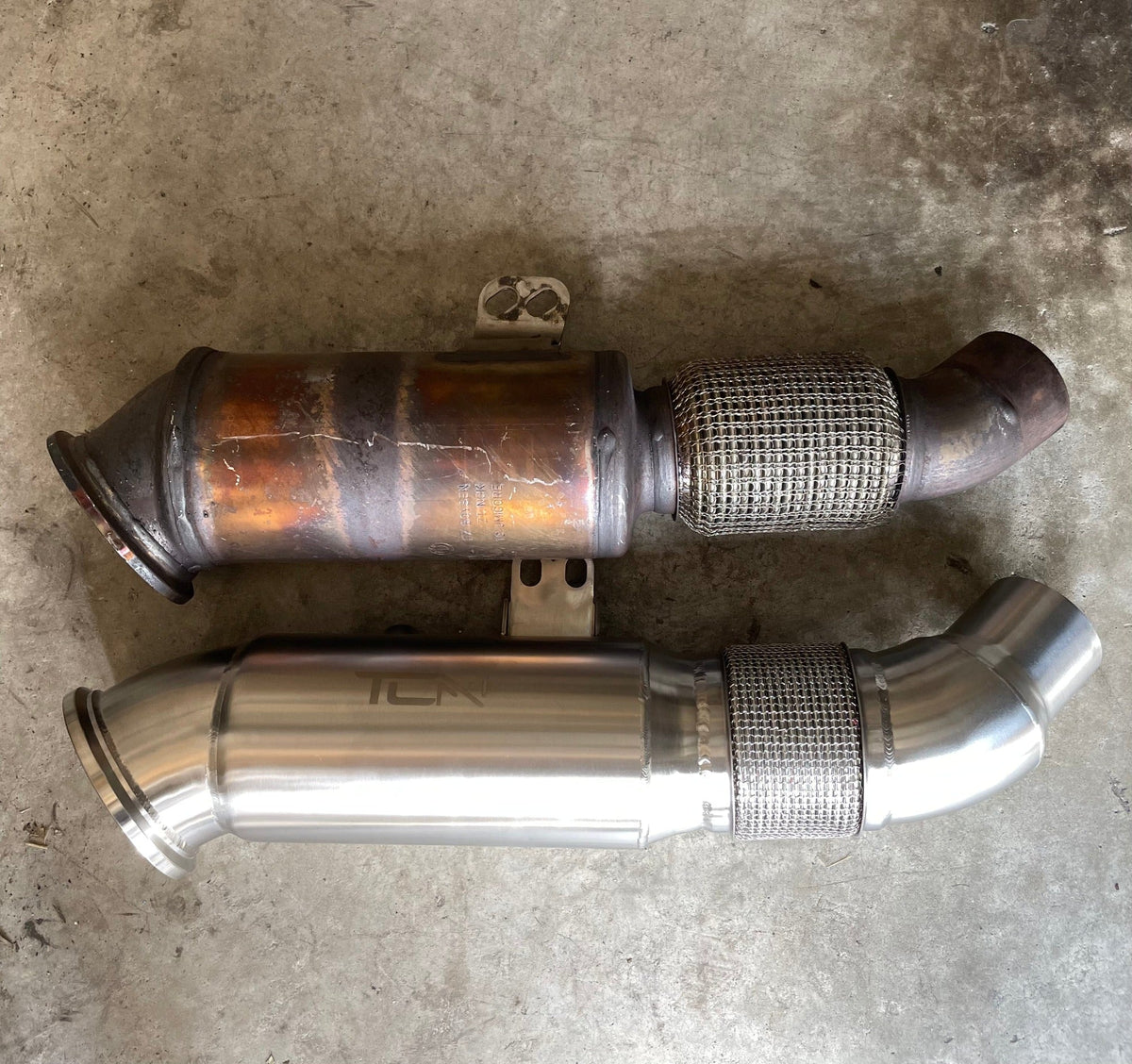 TCM B58 5" Race Downpipe BMW 240i/340i/440i/Supra/X3 F/G Chassis Gen 1&2