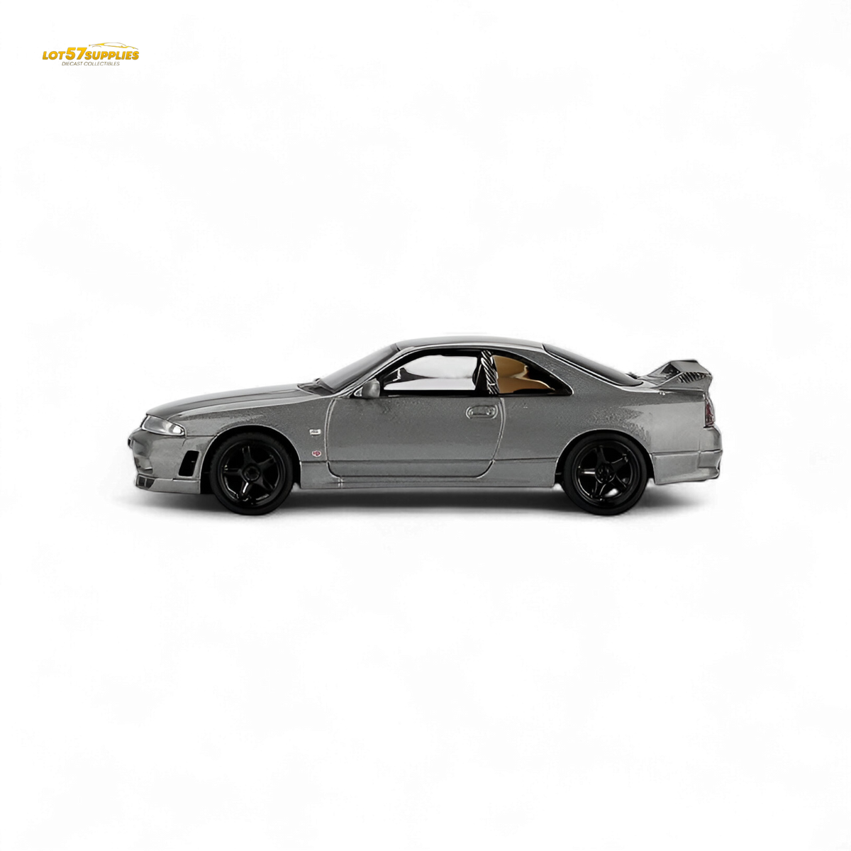 Mini GT Nissan Skyline GT-R NISMO BCNR33 CRS Version Dark Metal Gray 1:64