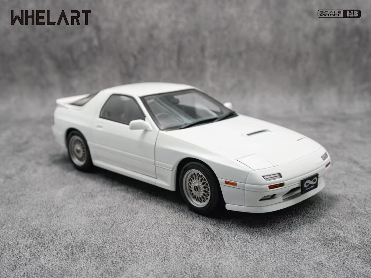 Whelart 1985-1992 Mazda Savanna RX-7 (FC3S) Infini White 1:18