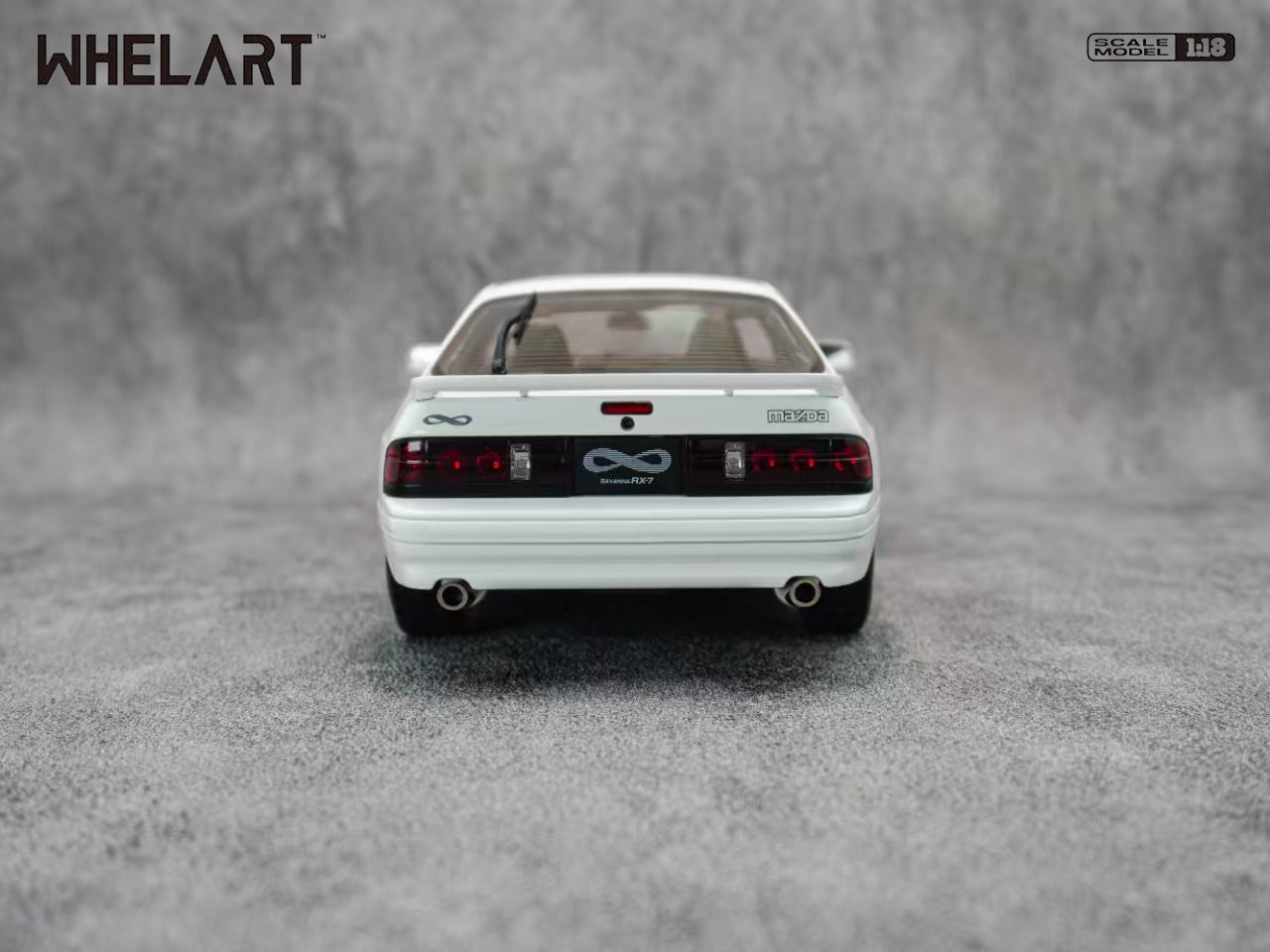 Whelart 1985-1992 Mazda Savanna RX-7 (FC3S) Infini White 1:18