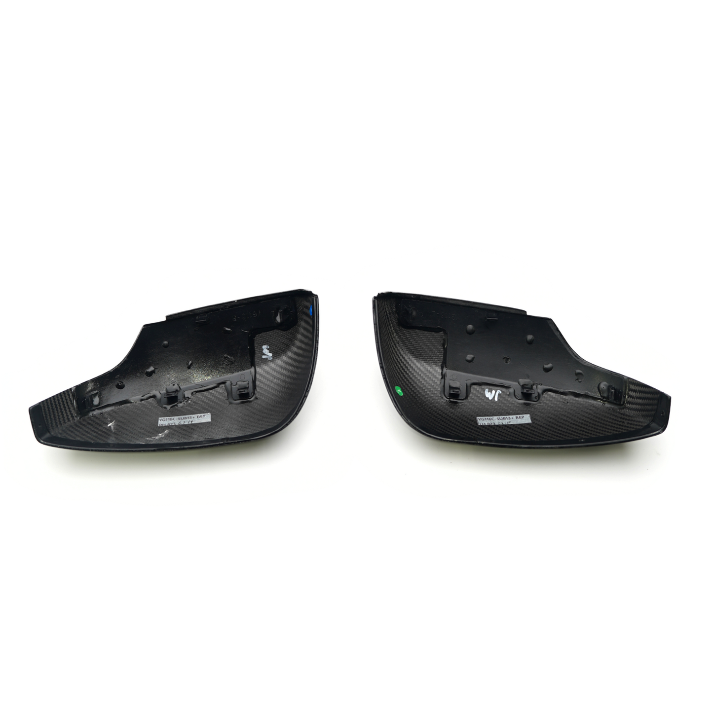 JDMuscle [15-21 WRX/STI] Pre-preg Carbon Fiber Side Mirror w/Turn Signal Cut-Out | Gloss/Matte | Covers/Full Replacements