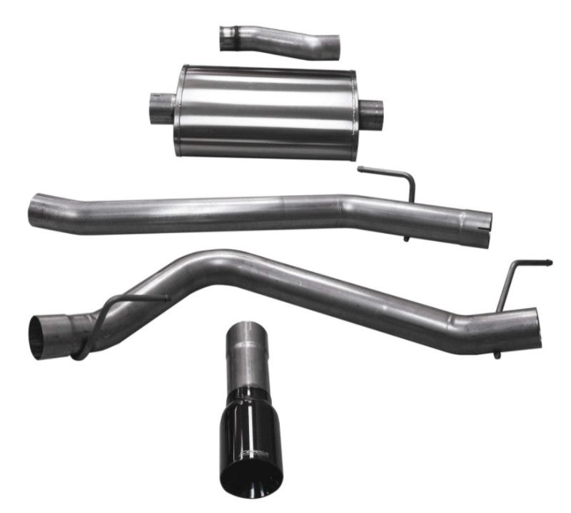 FR SPORT Corsa 2020 Jeep Gladiator JT 3.6L, Single Side Exit Cat-Back Exhaust w/ Single 4in...