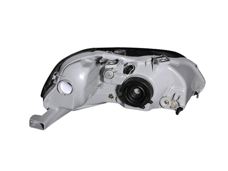 Anzo 1996-1998 Honda Civic Crystal Headlights Black