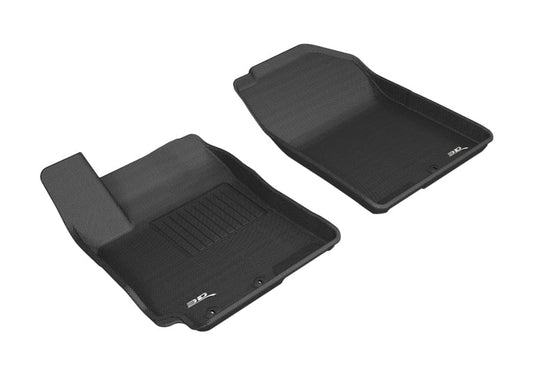FR SPORT 3D MAXpider 2018-2020 Hyundai Accent Sedan Kagu 1st Row Floormat - Black L1HY08611509