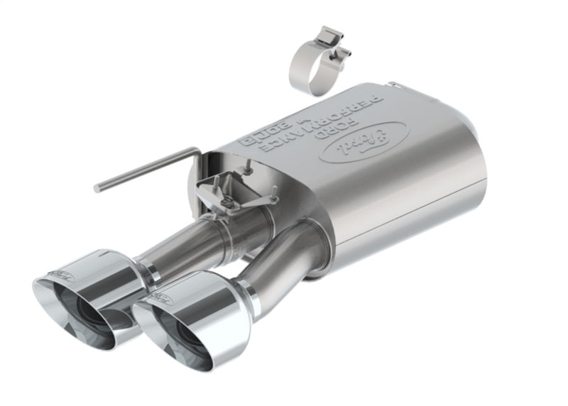 Ford Racing 2024 Mustang 5.0L GT Extreme Cat-Back Exhaust W/Valance - Chrome Tips M-5200-M5ECVA