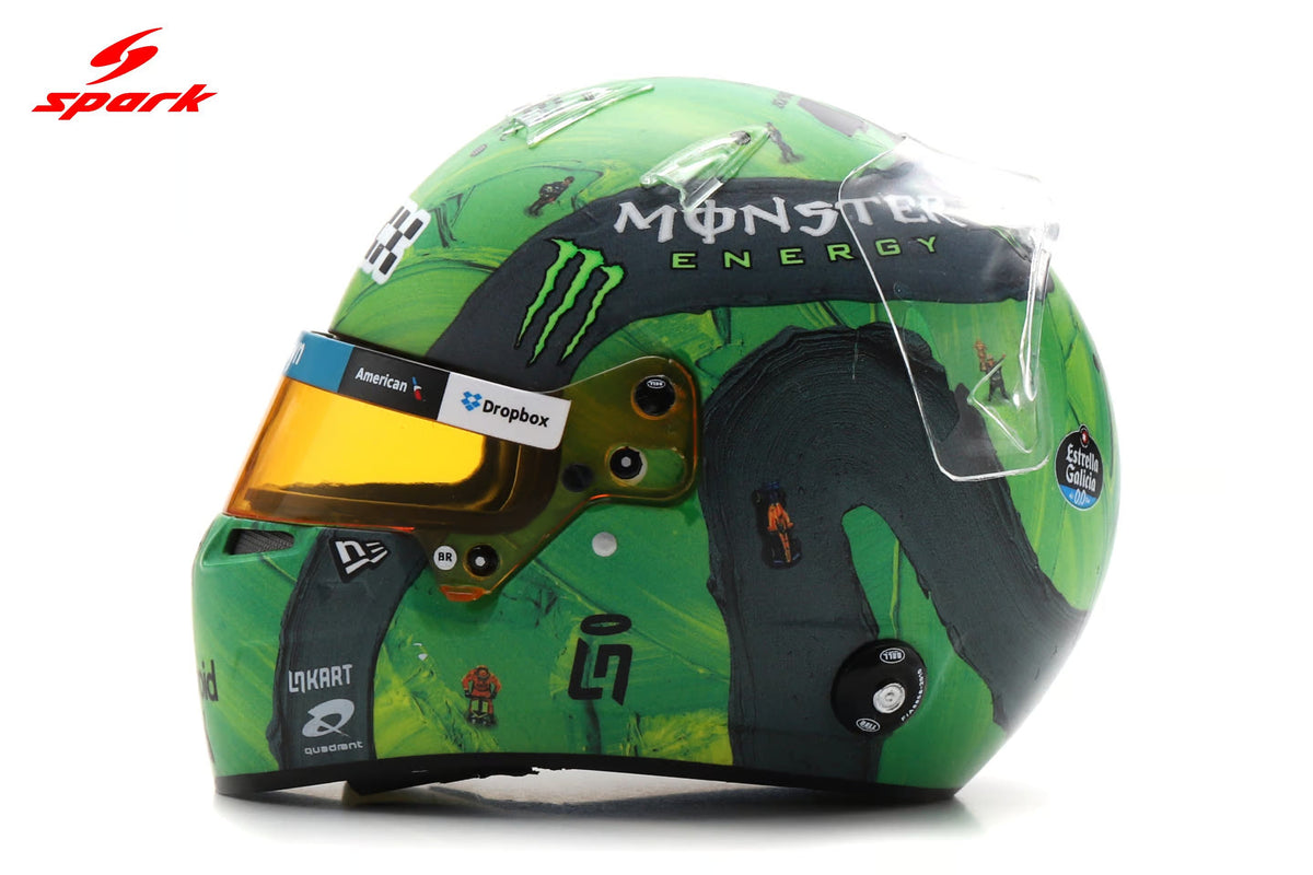 STM Diecast Spark-Model Mclaren F1 Team MCL39 L. Norris Helmet Las Vegas 2025 1:5 - View 8