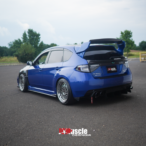 JDMuscle [08-14 WRX/STI] VS Style Spoiler w/ Brake Lights | ABS / Paint Matched / Partial Carbon Fiber *Special Order*No Cancellation*