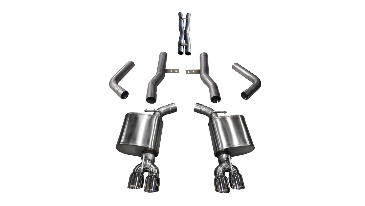 Corsa Xtreme / 2.75 in Cat-Back Twin 3.5 in Tips | 2017-2023 Challenger RT 5.7L (21006)
