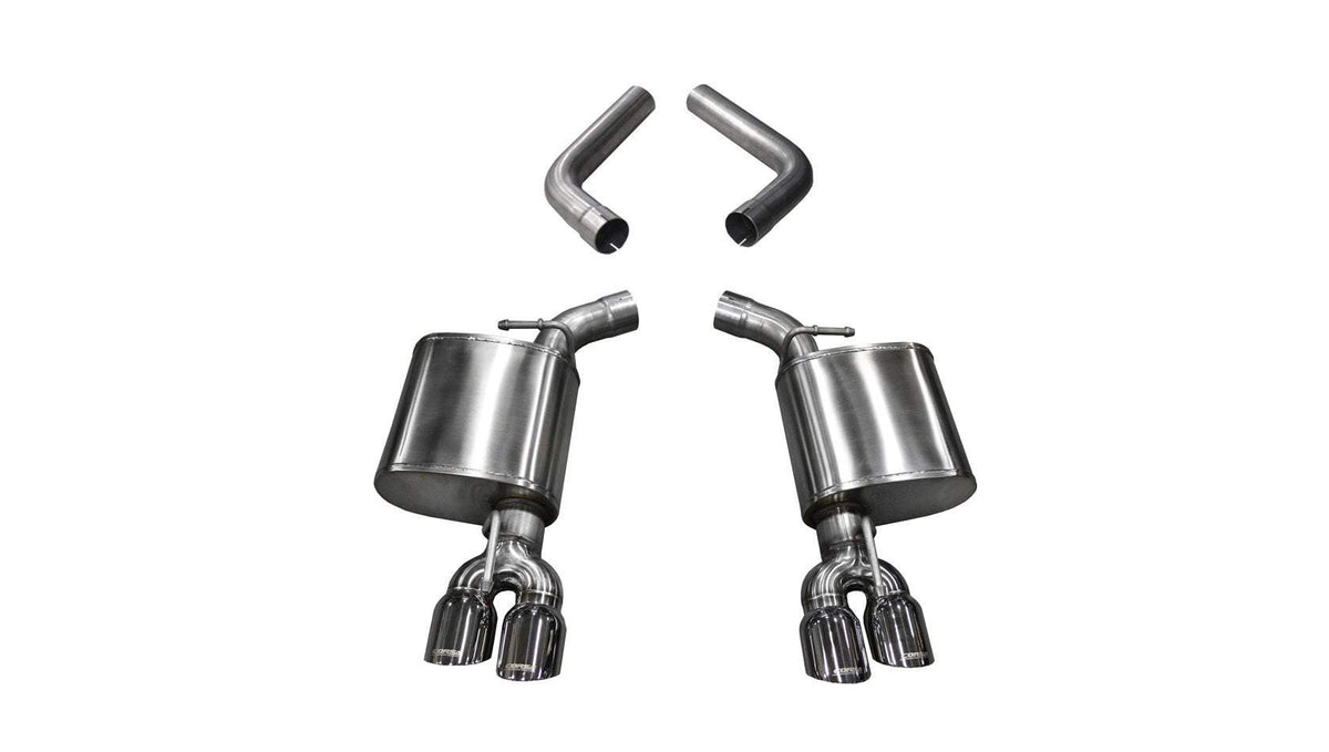 Corsa Sport / 2.75 in Axle-Back Twin 3.5 in Tips | Challenger 2015-23 6.4L 6.2L, 2017-23 5.7L...