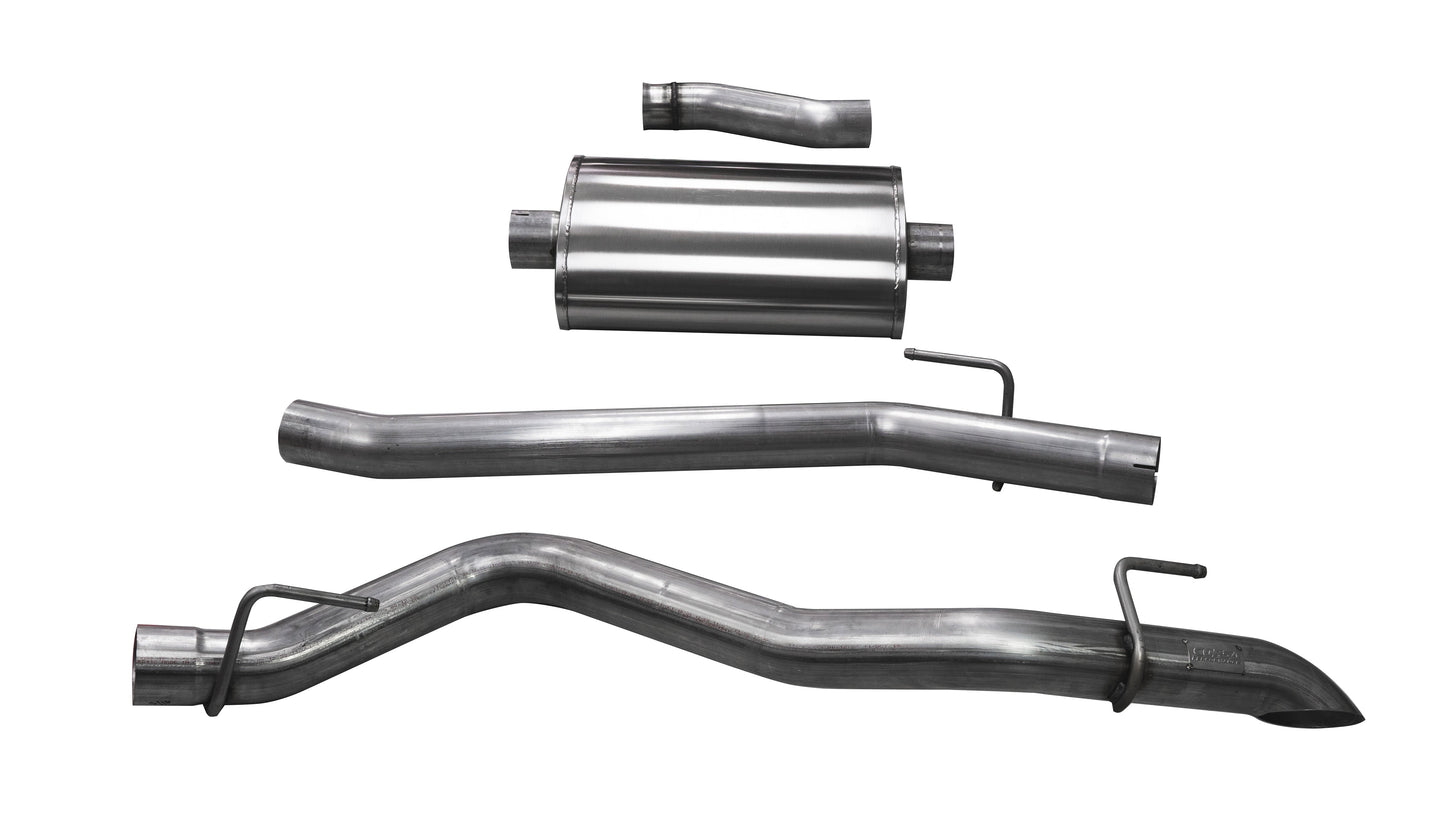 Corsa Sport, Touring / 3.0 in Cat-Back Turn Downs | 2020-25 Jeep Gladiator JT 3.6L (21061, 21063)
