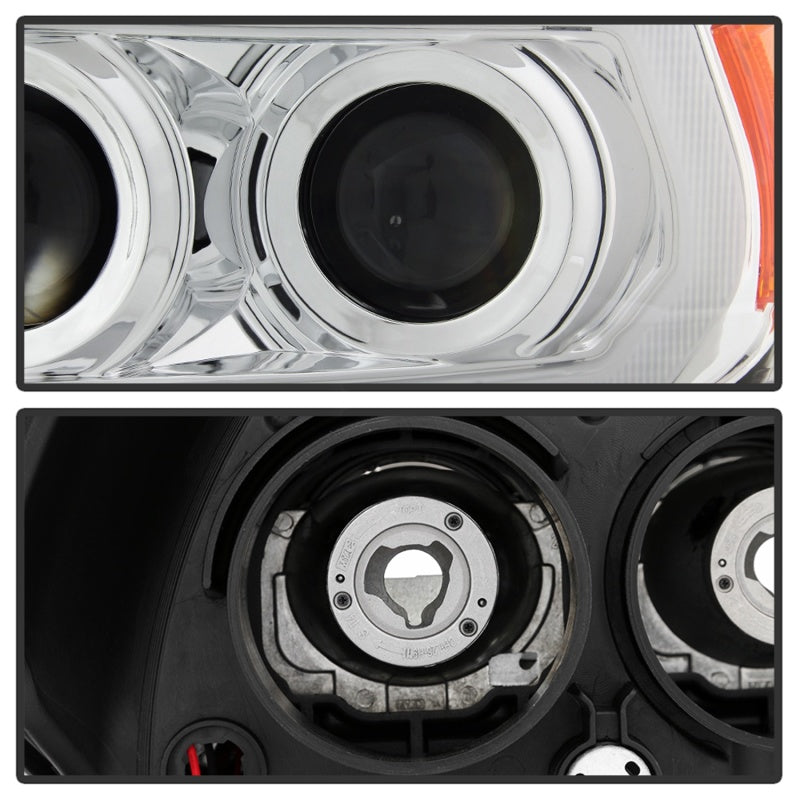 FR SPORT Spyder Signature Toyota Tacoma 16-18 (SR5 Model) Projector Headlights- Chrome...