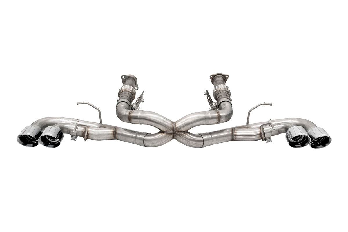 Corsa 3.0 in Cat-Back 4.5 in Pro-Series Tips | 2020-24 Corvette C8 (w/o Factory NPP) (21102, 21104-1)