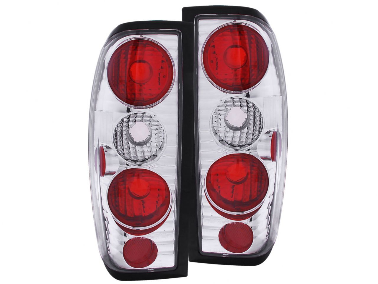 Anzo 1998-2004 Nissan Frontier Taillights Chrome