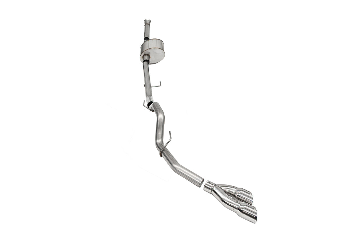 Corsa Xtreme, Sport / 3.0 in Cat-Back Single Side Exit | 2021-24 Ford F-150 5.0L V8 (145.4" WB) (21148, 21157)