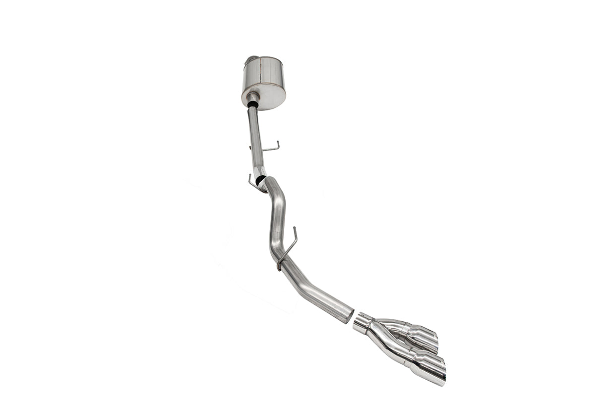 Jesse Iwuji Performance Corsa Xtreme, Sport / 3.0 in Cat-Back Single Side Exit | 2021-24 Ford...