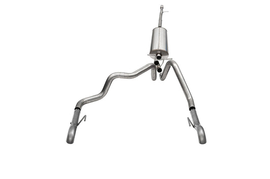 Corsa Sport / 3.0 in Cat-Back DRE Turndown | 2022-2023 Silverado ZR2, Sierra AT4X 6.2L 147.5WB (21239)