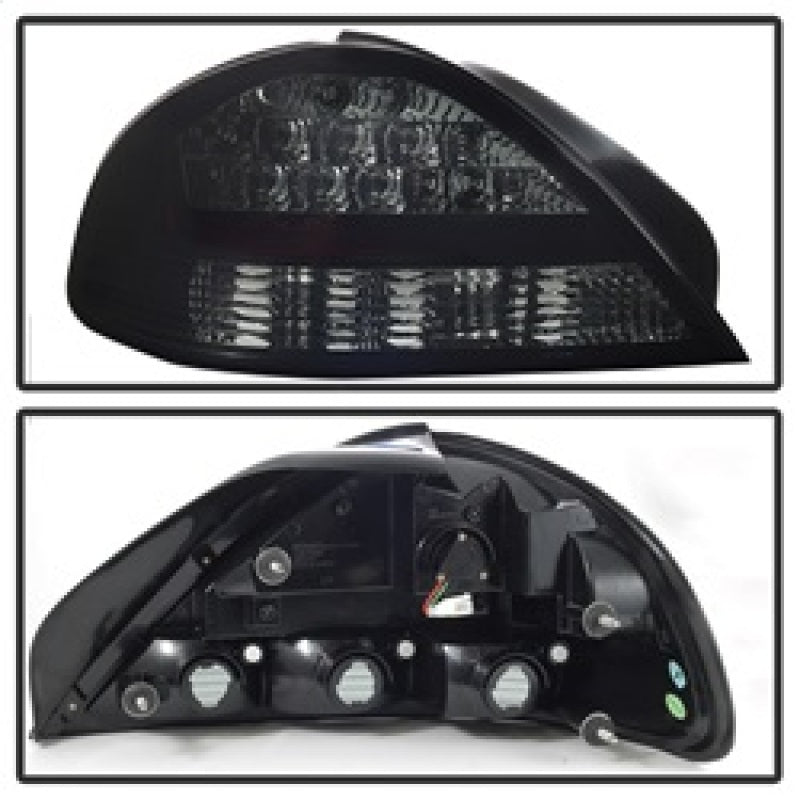 Spyder 99-05 Pontiac Grand Am LED Tail Lights - Black Smoke 5084309
