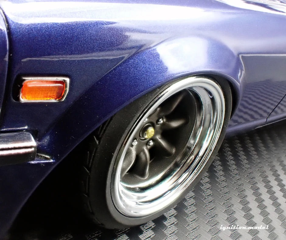Ignition-Model Nissan Fairlady Z Wangan 'Midnight Devil's Z" Blue 1:18