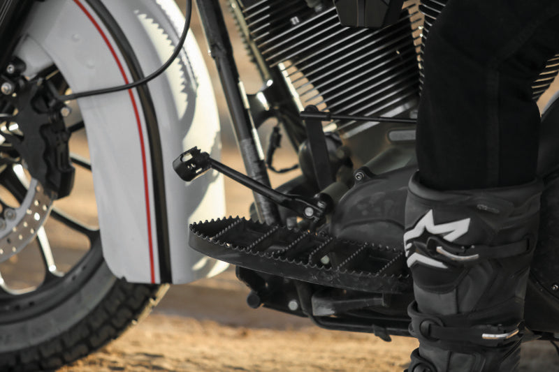 Burly Brand MX Floorboards - Black B13-1050B