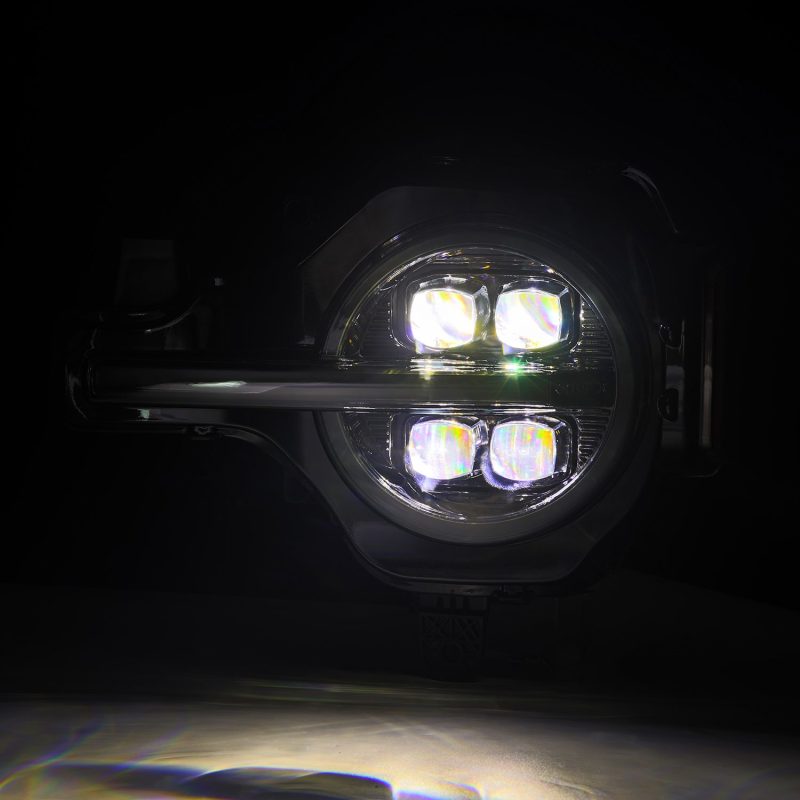 AlphaRex 21-23 Ford Bronco NOVA LED Proj Headlights Alpha-Black w/Activ Light/Seq Signal/DRL 880259 *Discontinued