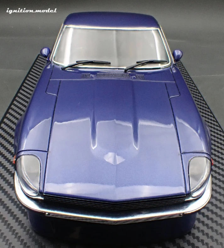 Ignition-Model Nissan Fairlady Z Wangan 'Midnight Devil's Z" Blue 1:18