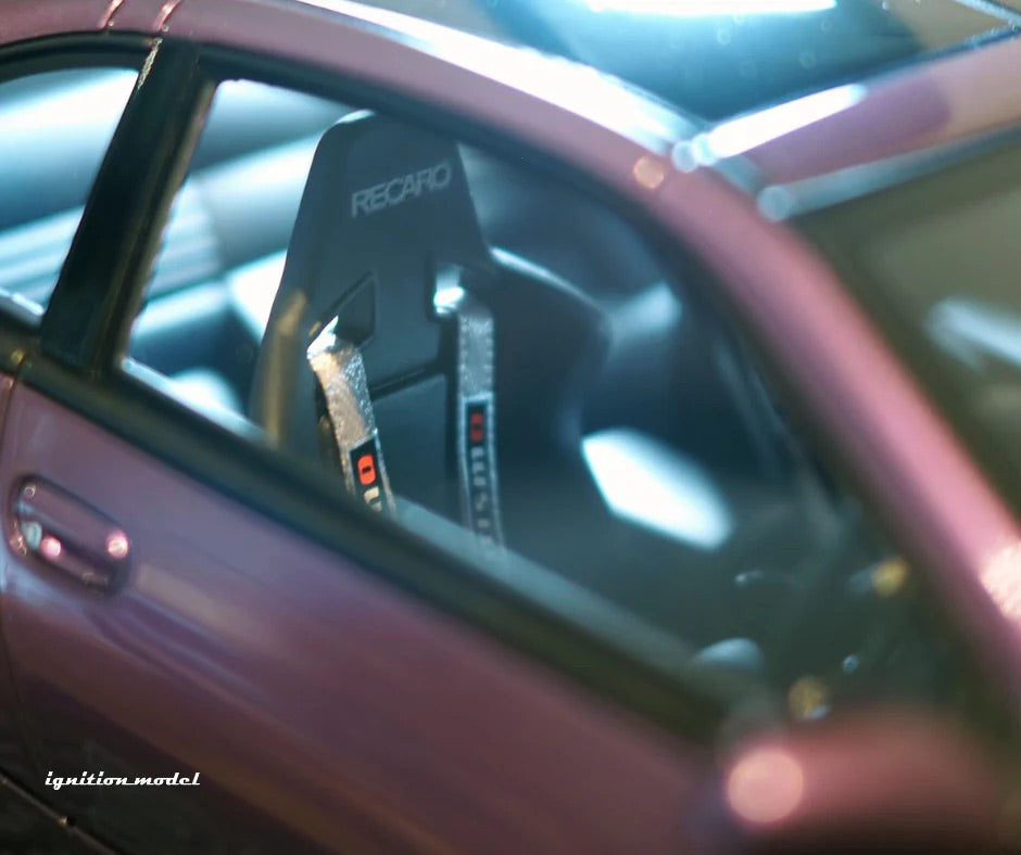 STM Diecast Ignition-Model Nissan Fairlady 300 ZX Z32 2by2 RHD Purple Metallic 1:18 - View 5