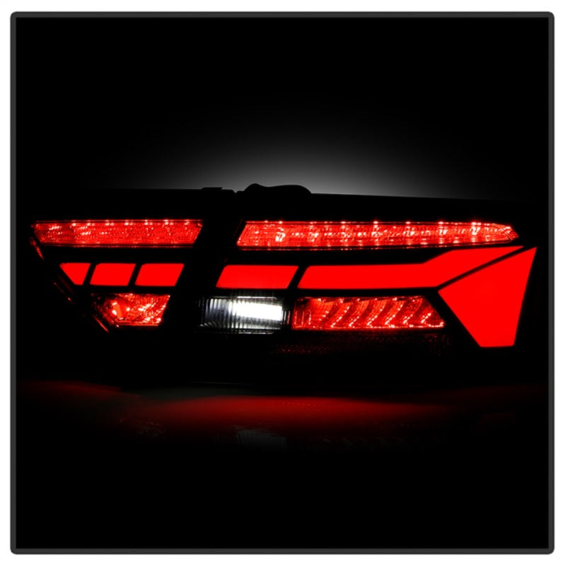 SPYDER Apex 13-17 Audo A5 / S5 / RS5 (Factory LED) LED Tail Lights - Blk (ALT-YD-AA513LED-SEQGR-BK) 5089045