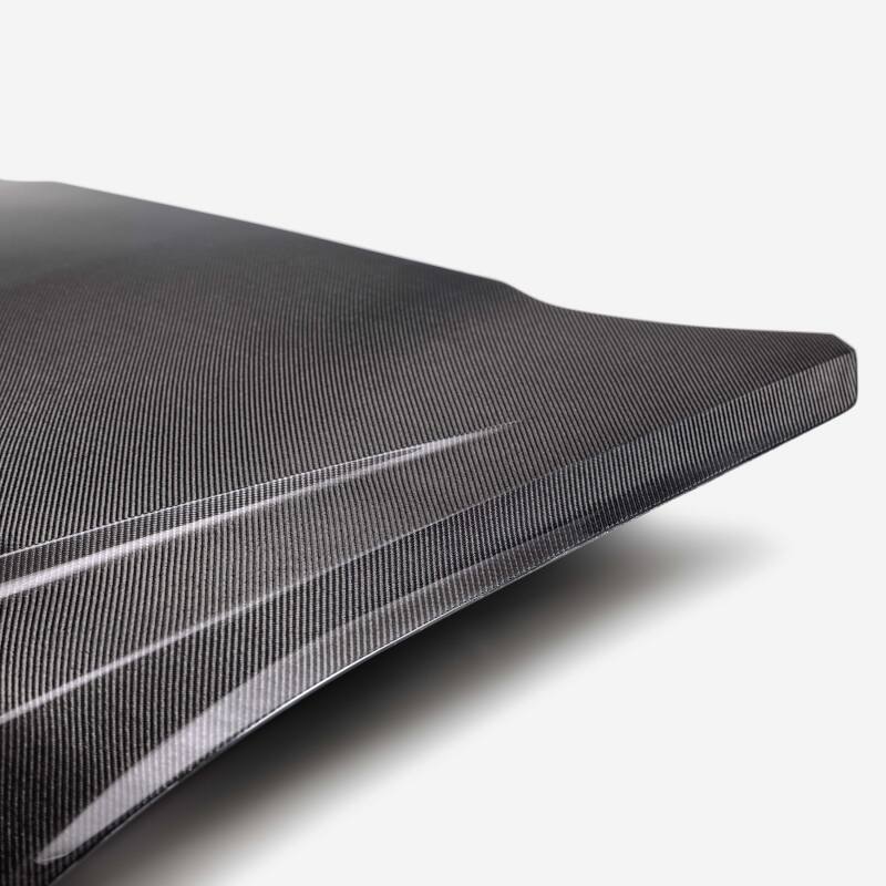 Anderson Composites 2024 Ford Mustang Type-GTD Double Sided Carbon Fiber Hood AC-HD24FDMU-GTD-DS