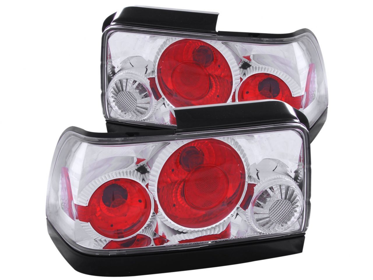 Anzo 1993-1997 Toyota Corolla Tail lights Chrome