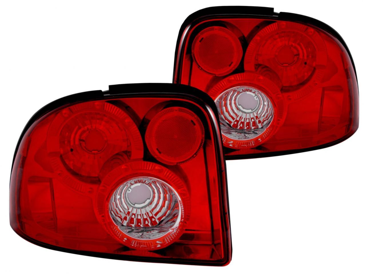 Anzo 1995-1999 Dodge Neon Tail lights Red/Clear