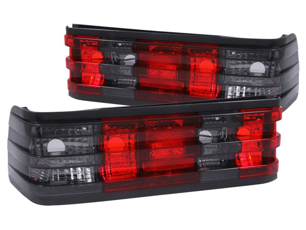 FR SPORT Anzo 1982-1993 Mercedes Benz 190E/D W201 Tail lights Red/Smoke