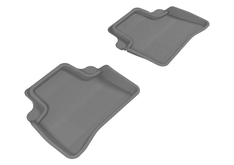 3D MAXpider 2010-2016 Mercedes-Benz E-Class W212 Kagu 2nd Row Floormats - Gray L1MB05721501