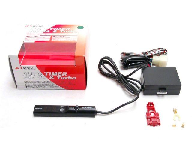 APEXi Full Auto Turbo Timer Black w/ Amber Lighting *Discontinued