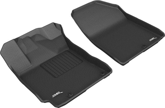 FR SPORT 3D MAXpider 2019-2020 Kia Forte Kagu 1st Row Floormat - Black L1KA04711509