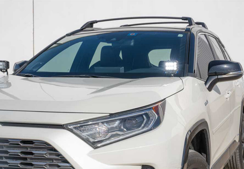 Cali Raised LED Cali Raised 2019+ Rav4 Ditch Mount Kit For - Led Pods/Toyota Oem SQ Style Ditch Lights Switch CR3127