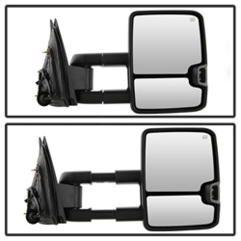 FR SPORT SPYDER xTune Chevy Silverado 14-16 Heated Amber LED Signal Mirror Chrome...