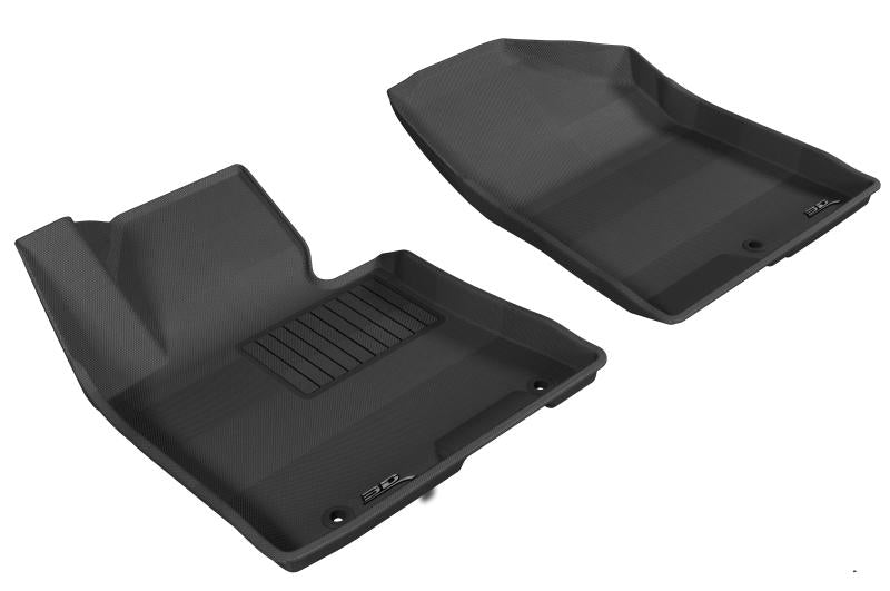 3D MAXpider 2013-2017 Hyundai Elantra GT Kagu 1st Row Floormat - Gray L1HY01811501