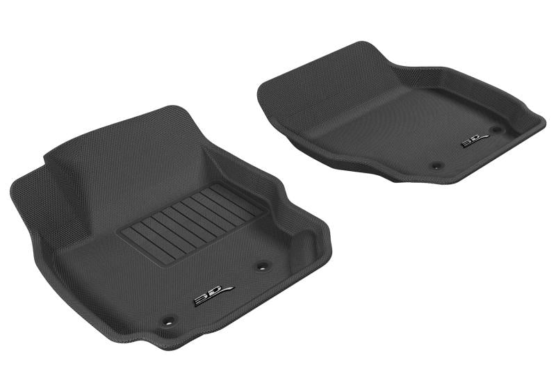 3D MAXpider 2007-2016 Volvo S80 Kagu 1st Row Floormat - Gray L1VV00211501