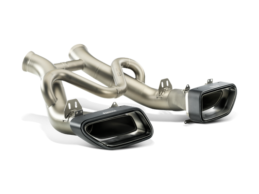 FR SPORT Akrapovic 12-14 McLaren 12C/12C Spyder Slip-On Line (Titanium) w/ Carbon Tips S-MC/TI/1