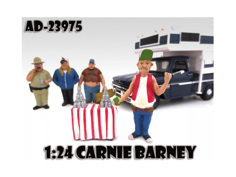 Rapid Vehicles Carnie Barney "Trailer Park" Figure For 1:24 Scale Model Cars by American Diorama ...