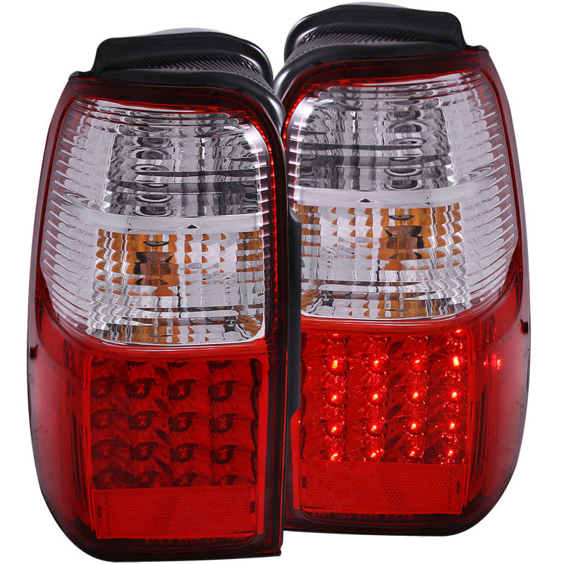 Anzo 2001-2002 Toyota 4 Runner LED Tail lights Red/Clear