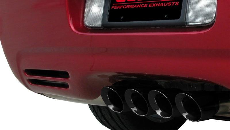 Corsa Performance 97-04 Chevrolet Corvette C5 Z06 5.7L V8 Black Sport Axle-Back Exhaust