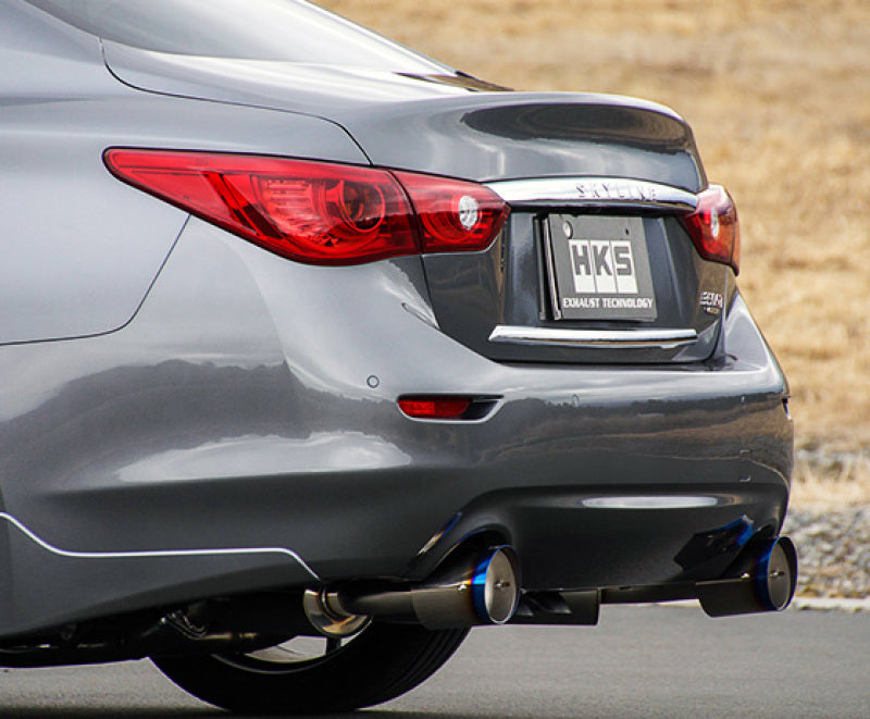 FR SPORT HKS Infiniti Q50 Hybrid VQ37 Full Dual Muffler