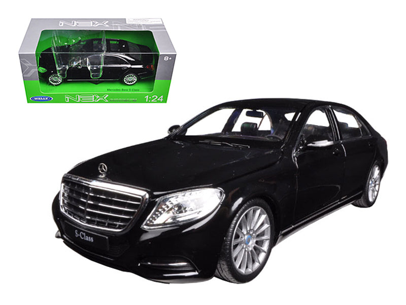 Rapid Vehicles Mercedes Benz S Class with Sunroof Black "NEX Models" 1/24 Diecast Model Car by...