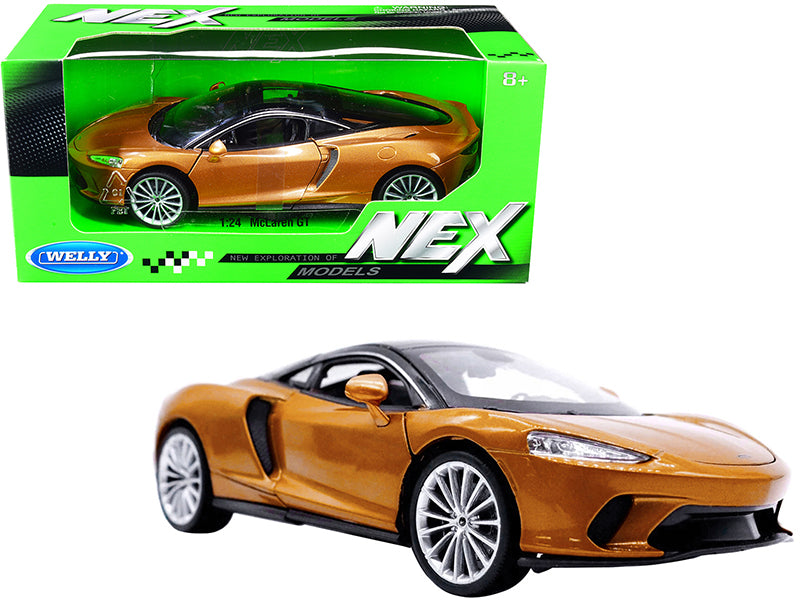 Rapid Vehicles McLaren GT Gold Metallic with Black Top "NEX Models" 1/24 Diecast Model Car by...