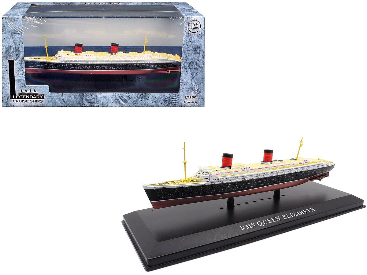 Rapid Vehicles RMS Queen Elizabeth Passenger Ship 1/1250 Diecast Model by Legendary Cruise Ships ...