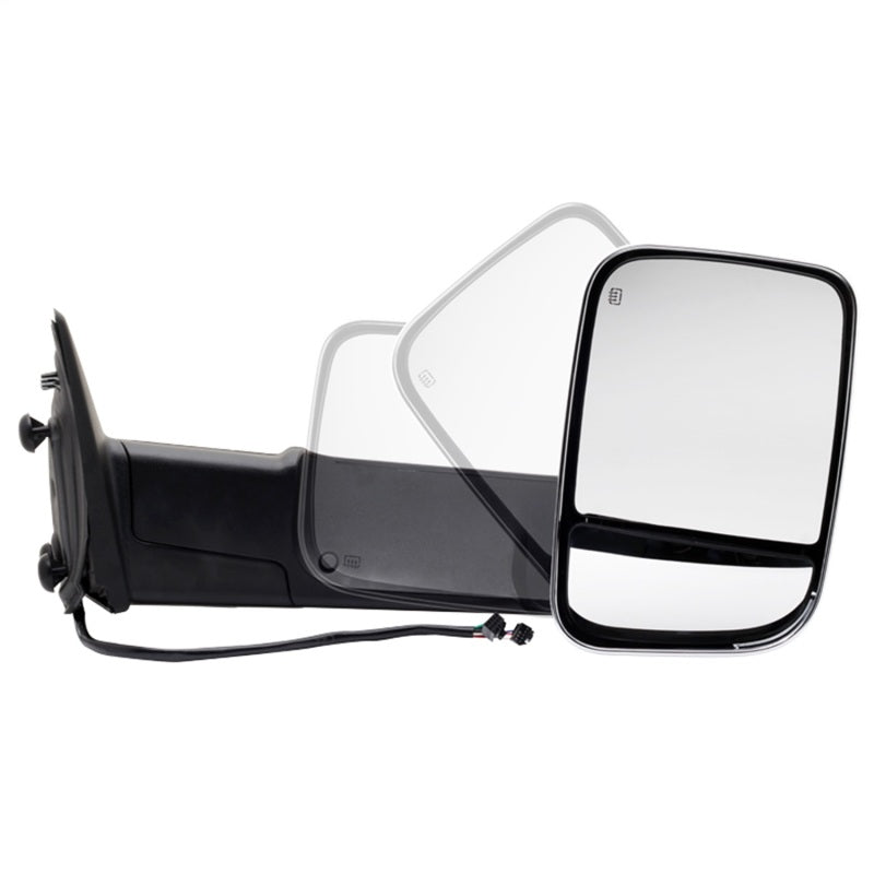 FR SPORT SPYDER Xtune Dodge Ram 1500 09-12 Extendable Heated Adjust Mirror Chrome HoUSing Right...