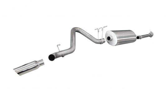 Corsa [OBSOLETE] Sport / 3.0 in Cat-Back SSE 4.0 in Single Tip | 11-14 Silverado Sierra 2500 6.0L 133WB (24790)